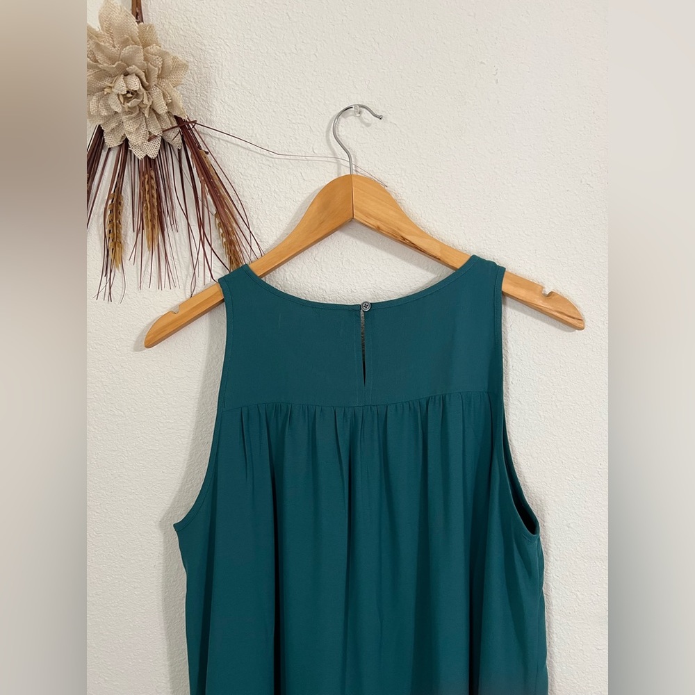 LOFT Women's Lace Trim Flounce Dress Size Medium NWT - Picture 10 of 10